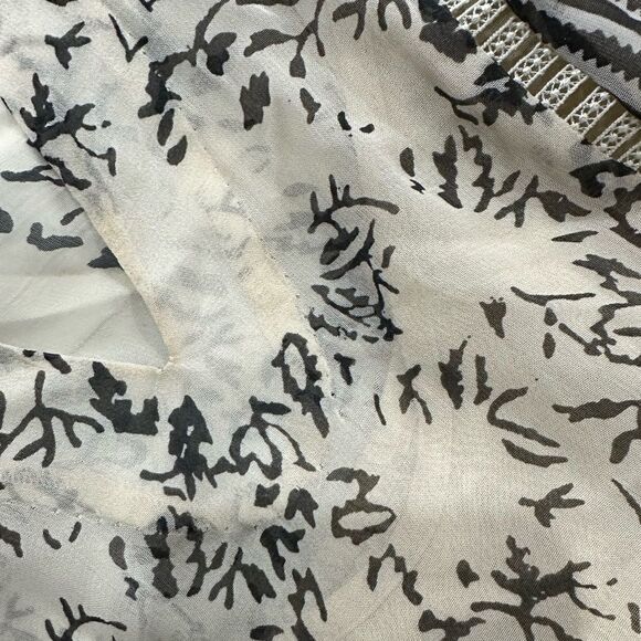 ANTHROPOLOGIE Women’s Talulah Tiered Midi Dress in the Size Small Neutral Motif - Picture 14 of 16